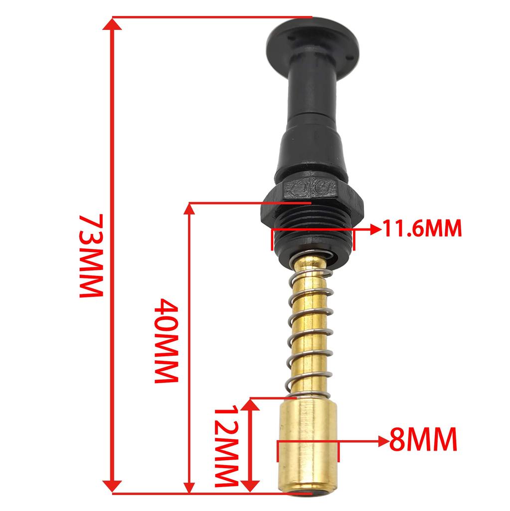 Carburetor Repair Kit Compatible with Keihin Carburetor Kawasaki KLX250 Motorcycle 2001-2007, Carburetor Rebuild Set