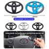 65mm 67mm Car Steering Wheel Badge Emblem Steer Wheel Sticker Decal Logo for Toyota RAV4 Camry Yaris AVALON CHR PRIUS Vios REIZ