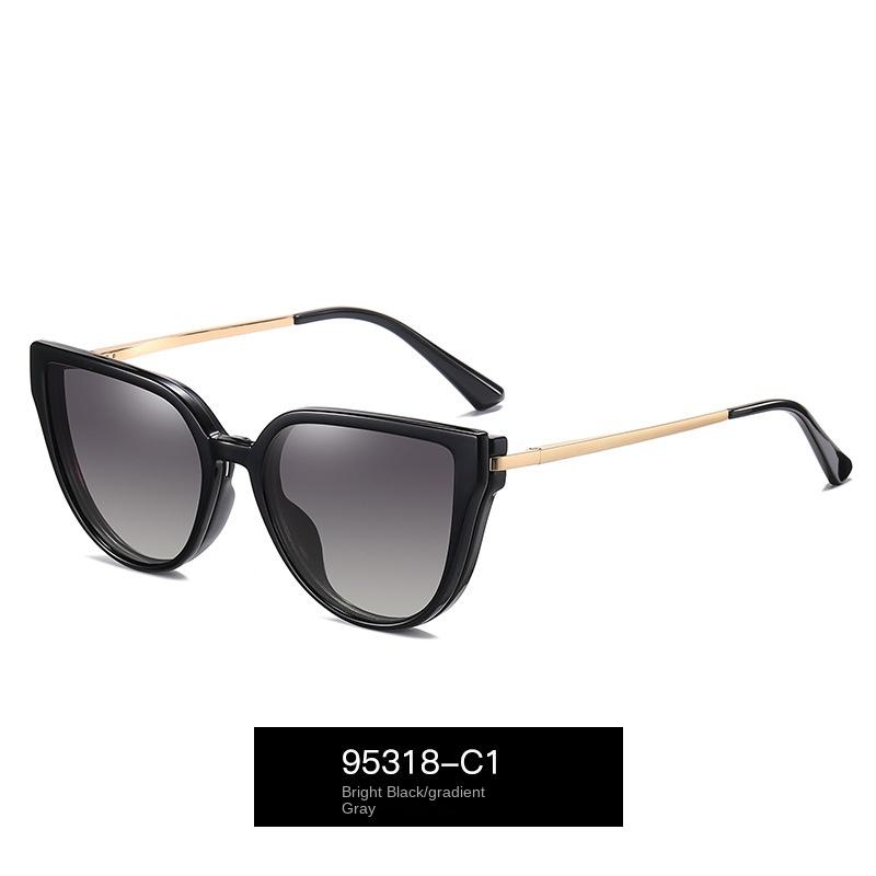 Women Cateye Vintage Spectacle Glasses Frame Clip on Brand Designer Magnetic Optical Myopia Dual-purpose Eyewear Gafas De Sol