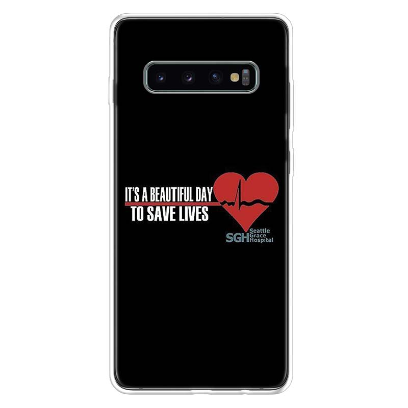 Greys Anatomy Phone Case For Samsung Galaxy S26 S25 Edge S24 S23 Ultra S22 Plus S21 S20 FE Soft TPU Back Cover Funda Galaxy S25