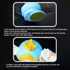 Sunflower Car Bubble Machine Rechargeable Automatic Bubble Blower Remote-controlled Bubble Maker with LED Lights for Weddings Parties