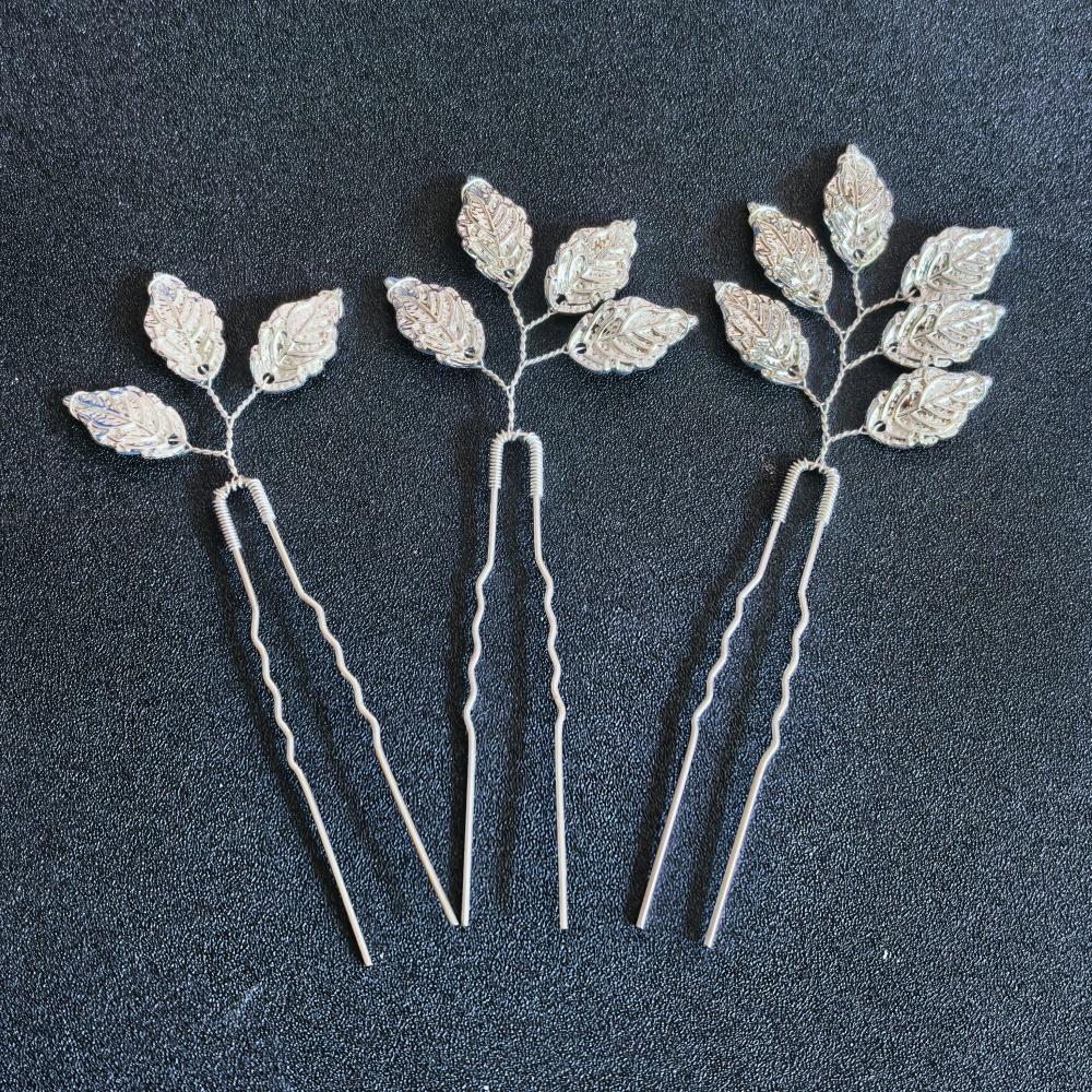 Vintage Bridal Leaf Pearls Vine Headband Wedding Bide Hair Bands Fashion Handmade Hairbands Tiara Woman Hair Accessories