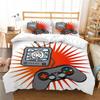 Copriletto Stampa a Tema Gamepad 3D Casa Biancheria da Letto Copripiumino Tessili Poliestere Confortevole Biancheria da Letto per la Casa
