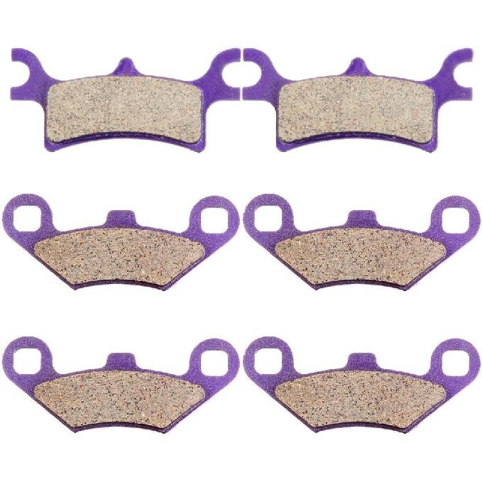 

ECCPP Brake Pads Kits Fit for Magnum 330 Scrambler 500 Sportsman 400 500 600 700 800 Trailblazer Trail Boss 330, FA159 Front Rear Brake Pads