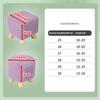 Square Stool Covers Thick Stretch Knitting Round Seat Covers Living Room Chair Cover Small Footstool Ottoman Slipcover Protector