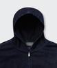 Musinsa Standard Oversized Denim Hooded Zip-Up Jacket [Deep Indigo]