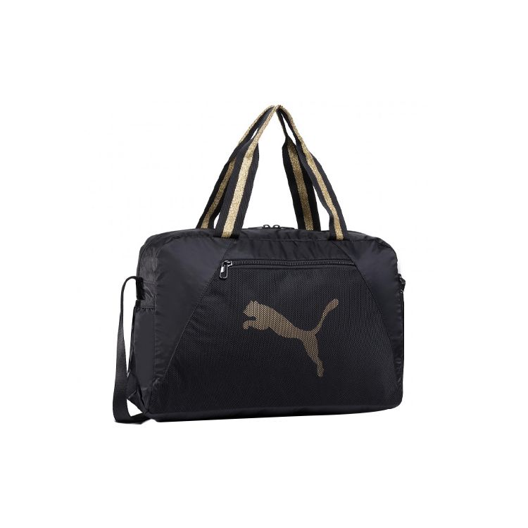 

Puma At Ess Grip Bag Portable Sports Fabric Shoulder Bag Unisex Bags Black 077366-05 Black