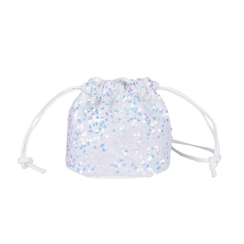 2025 New Temperament Fashion Design Single Shoulder Crossbody Foreign Style Sequined Lucky Bag Draw with Underarm Texture Crossbody Bag