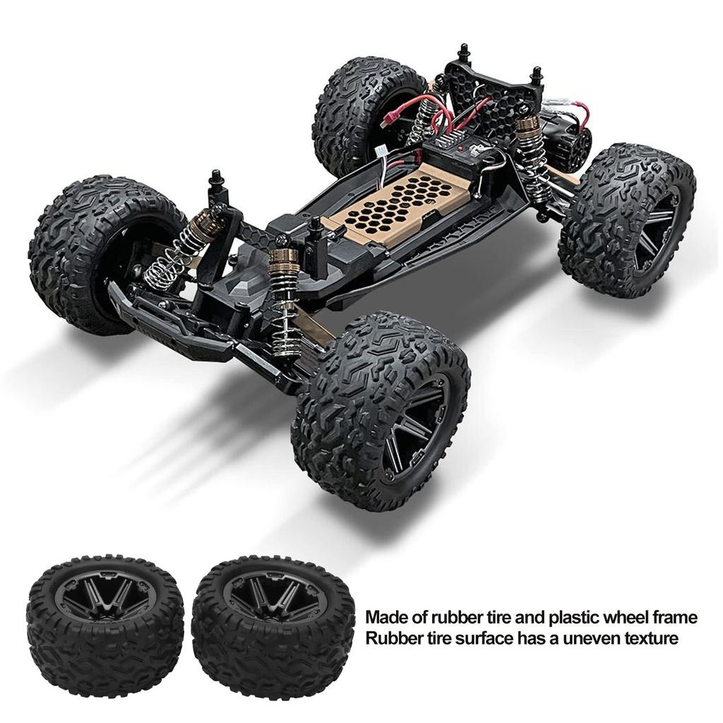 Rubber Tires for 18 and 110 Scale RC Cars, Including High-speed Off-road Cars, Drift Cars, Rally Cars, and Mini 4WD Racing Cars.