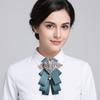 Adjustable Rhinestone Collar Flower British Style Men's Suit Accessory  Suit Accessories