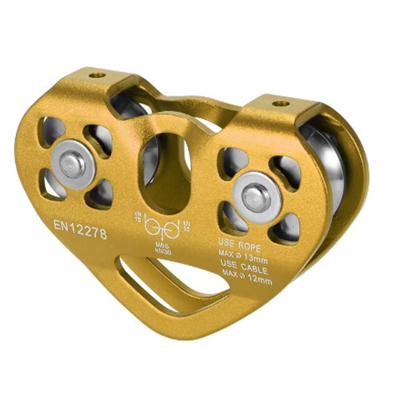 

Lieve Aluminum Alloy Climbing Double Pulley