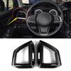 2pcs Car Interior Front Air Vent Outlet Cover Trim Frame Fit for Subaru Forester SK 2019