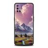 Pink Sunset Mountain Phone Case For Oneplus 13R 13 12R 11 10T 10R Nord N100 N200 N10 10 9 9R 9RT CE 3 2 Z Pro 5G Soft TPU Cover
