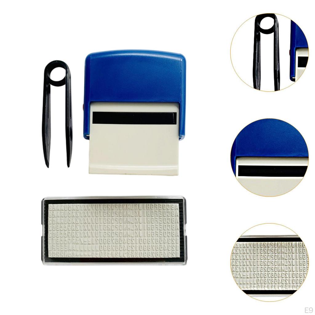 DIY Benutzerdefinierter Stempelset-Druck für die Schule