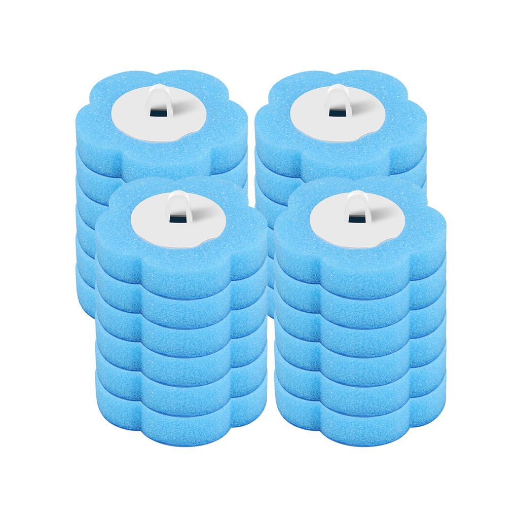 18-72 Pcs Disposable Toilet Brush Replacement Head Cleaning Kit Long Handle Toilet Bowl BrushWc Accessories Tool