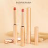 Golden Velvet Semi-Matte Moisturizing Lipstick, Slim Tube, Long-lasting, Non-Fade