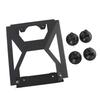 Satellite Car Mount 4 Strong Suction Cups Aluminium Alloy Compact Satellite Car Window Mount for RV Boats
