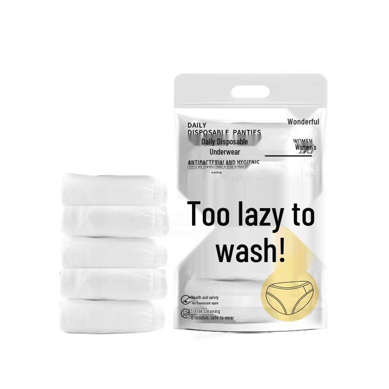 Miao Ke Disposable Men's Boxer Briefs: Wash-Free, Travel-Ready Underwear