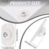1pcs/Set Self-Adhesive Rollers For Furniture Universal Pulley Rotating Wheels Swivel Caster Wheel Roller for Box Skate Cabinet