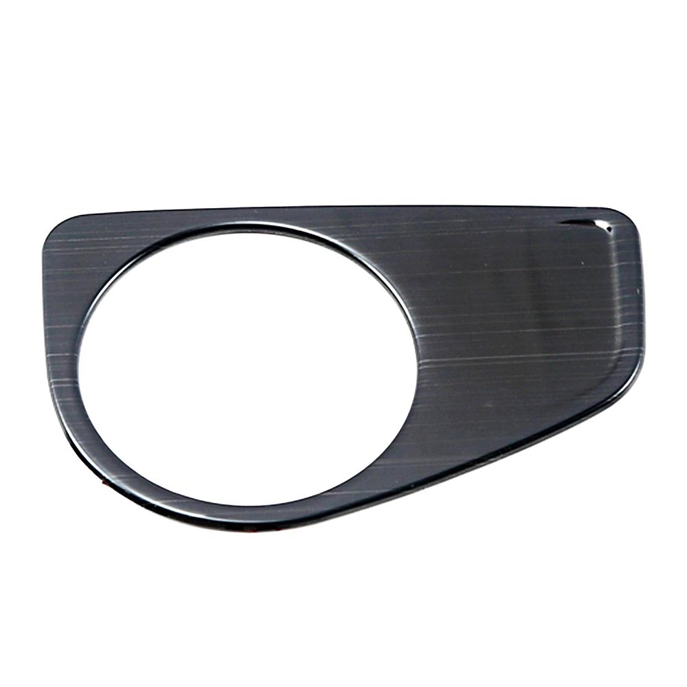 

Для Volkswagen VW Tiguan MK2 2017-нержавеющая сталь, хром, углеродное волокно, накладки на переключатель фар, накладка A Black