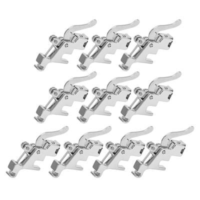 10 Pezzi Supporti per Piedini Premistoffa Acciaio Inossidabile Multifunzionali Accessori per Macchine da Cucito Domestiche