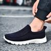 2020 Summer New Large Size Women's Shoes Middle-aged Mother Shoes Fly-woven Breathable Mesh Flat Shoes Casual Shoes