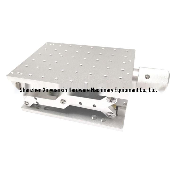 Bancada de Levantamento Unidimensional Portátil com Ajuste de Fixador de Marcação a Laser.