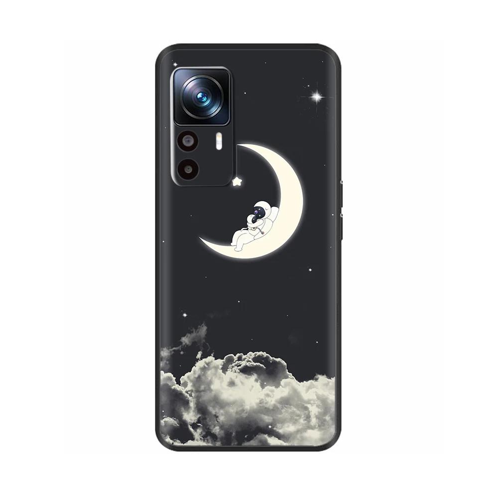 Silicone Matte Durable Back Cover For Xiaomi Mi 12T Pro Cartoon Protection Shell Phone Case For Xiaomi Mi12 12T Pro 12s Fundas
