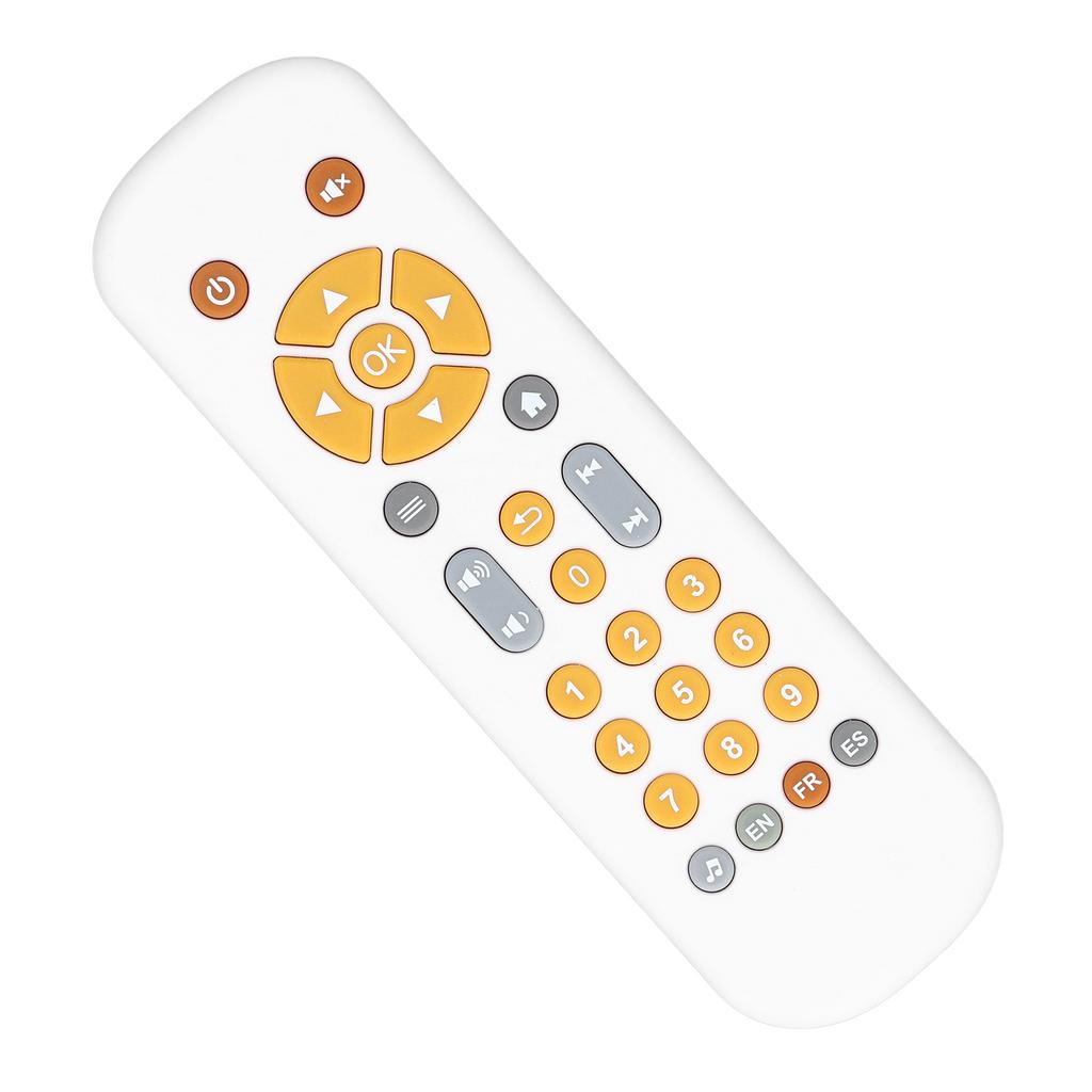 Baby TV Remote Control Toy with Music Early Educational Safe Fun Simulated Baby Remote Controller