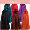 Halloween Kapuzenumhang für Erwachsene und Kinder Robe Umhang Gotisches und Mysteriöses Kostüm für Cosplay-Partys