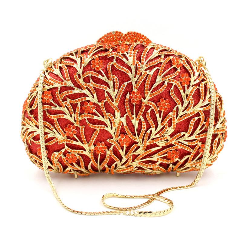 Sea Grass Evening Bag Crystal Clutches Blue Rhinestone Diamond Wedding Purses WHTUOHENG Party Cocktail Purses For Gala Gold Bag