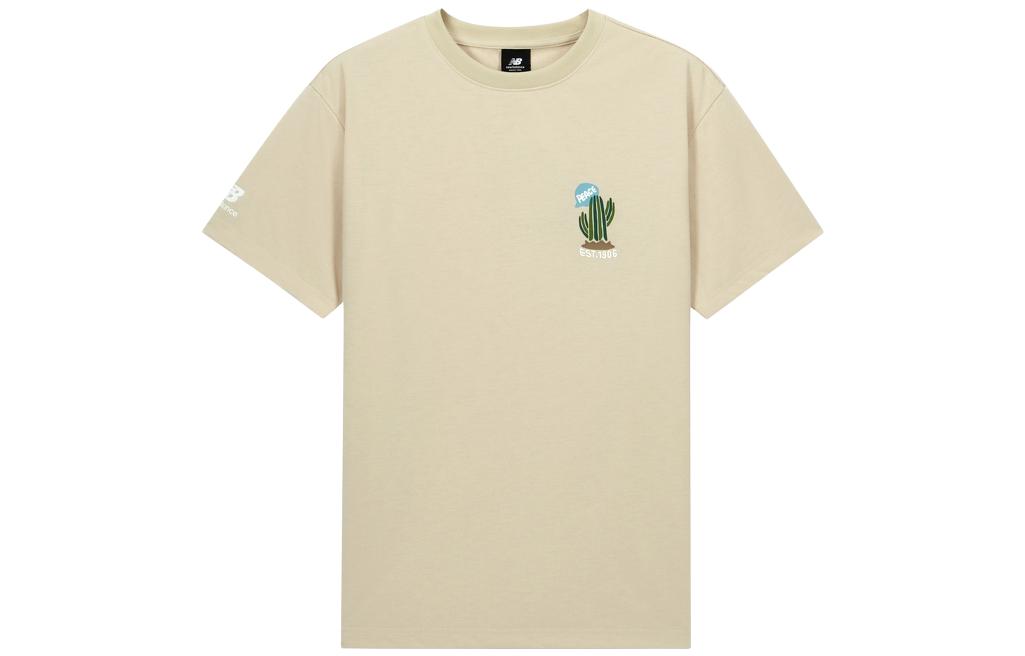 New Balance T Shirt Men s Khaki AMT33356-BE L