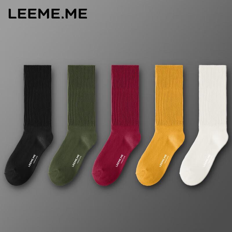 Women s Mid-Calf Slouch Socks 5-Pair Pack One Size