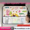 Car Window Sunshade with Suction Cups - Baby & Toddler Privacy and Sun Protection Curtains for Small Vehicles