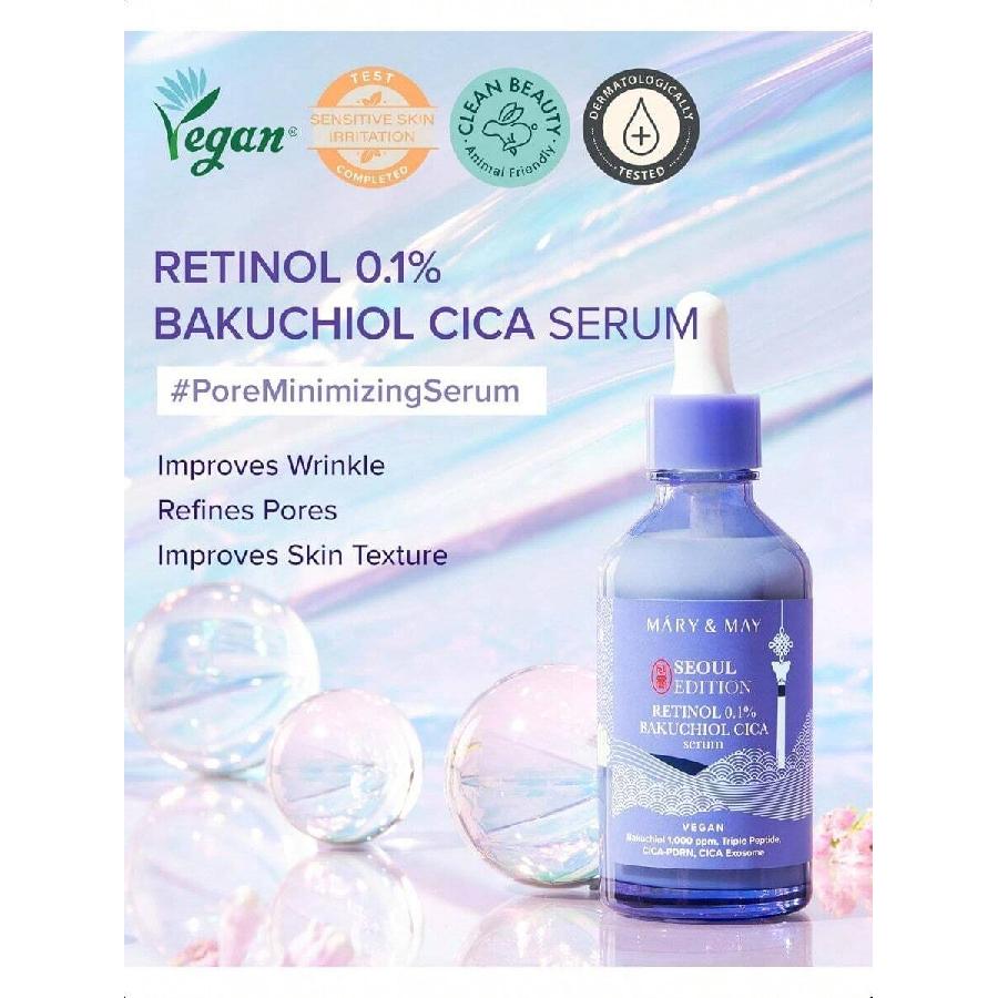 Mary&May Seoul Edition Rice Niacin 10% Triple Vitamin Serum 80ml - Korean Radiance Serum For Even Skin Tone And Healthy Glow - Niacinamide