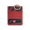 RAZR40 Plaid Phone Case with Card Slot & Ring Holder for Motorola