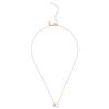 Coach Letter C Decorated Brass Necklace Women Necklace Rose-Gold F91433RGD
