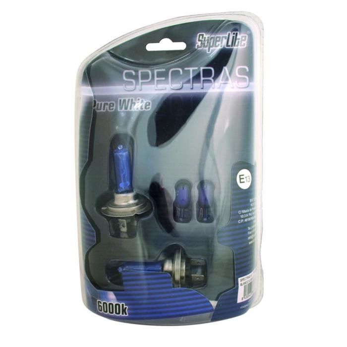 2 Ampoules Spectra H7 12V 75W - 2 Ampoules T10 ...
