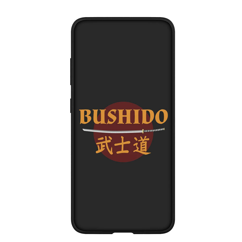Phone Case for iPhone 17 16 15 Plus X XR 16E Huawei P30 P20 Lite Redmi Note 14 12 11 13 Pro Max OPPO A60 A80 A40 A18 A38 A17 A54 Bushido Samurai Cover