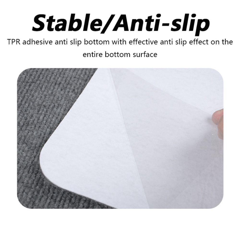 Self-adhesive Office Chair Mat Non Adhesive Rolling Wheelchair Carpet  Home Office