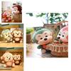 Adorable Monkey Stuff Toy Plush Doll For Girls With Soft And Cuddly Texture