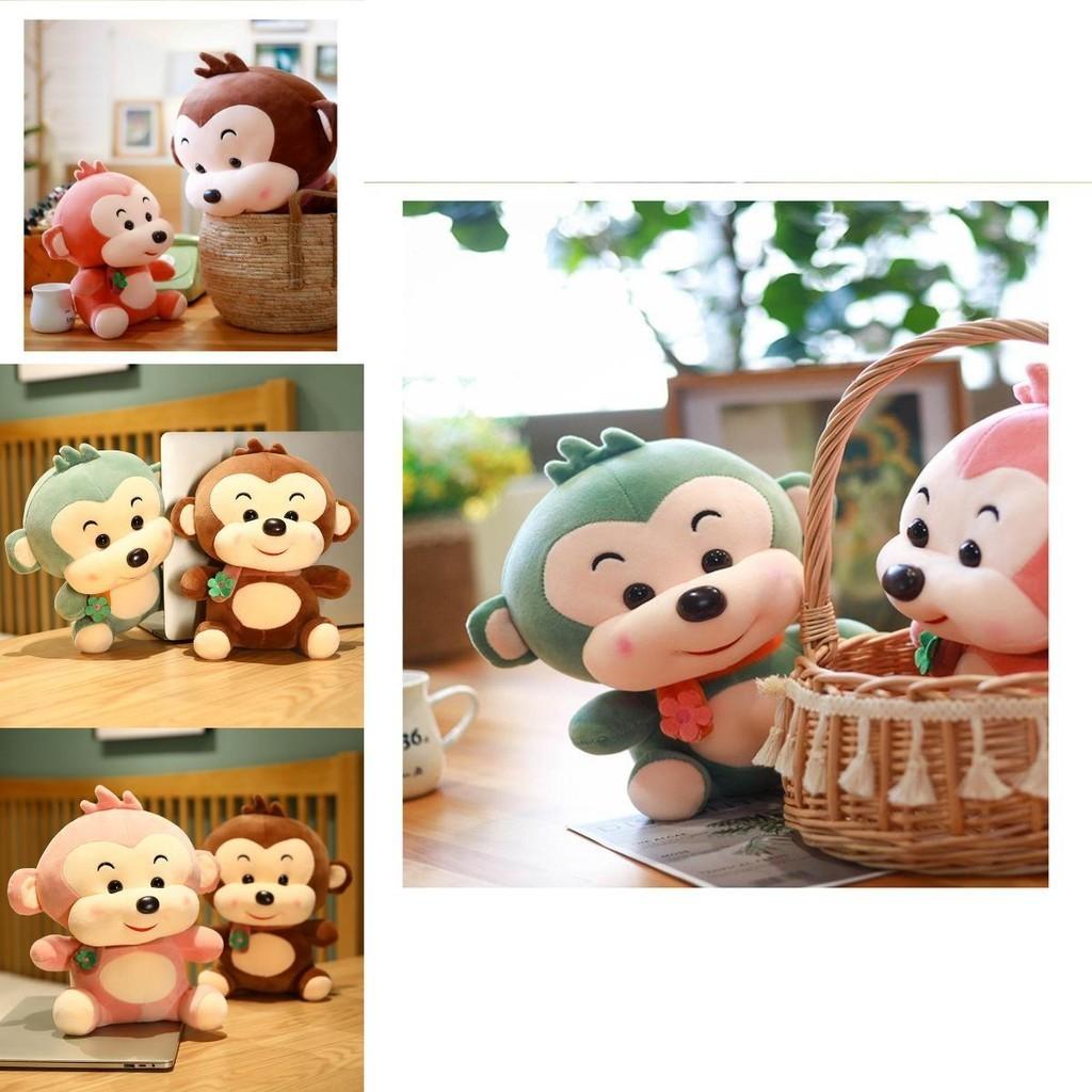 Adorable Monkey Stuff Toy Plush Doll For Girls With Soft And Cuddly Texture