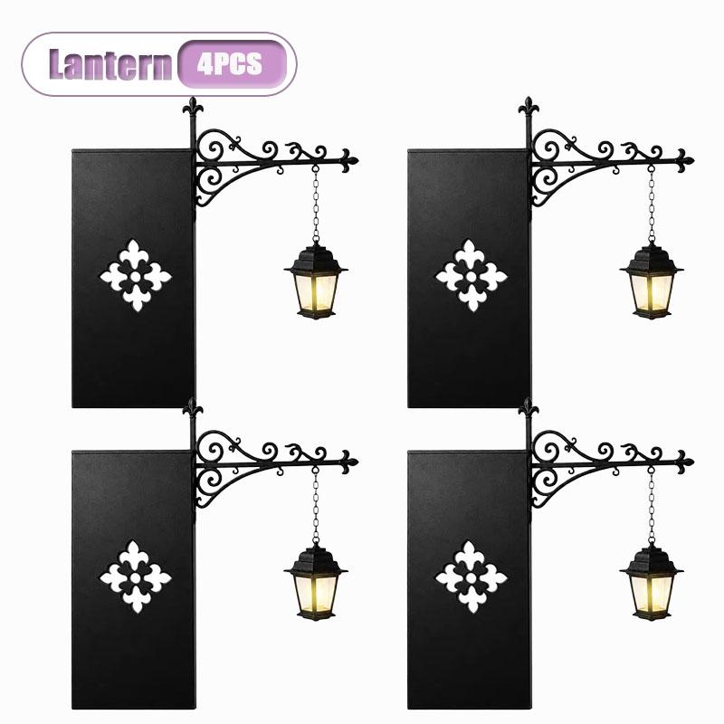 1-5PCS Ghost Bookshelf Lantern Vintage Mini Reading Lamp Resin Hanging Shelf Light for Library Cozy Halloween Display
