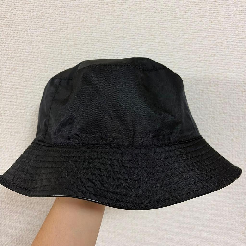 Used KANGOL Faux Leather Bucket Hat