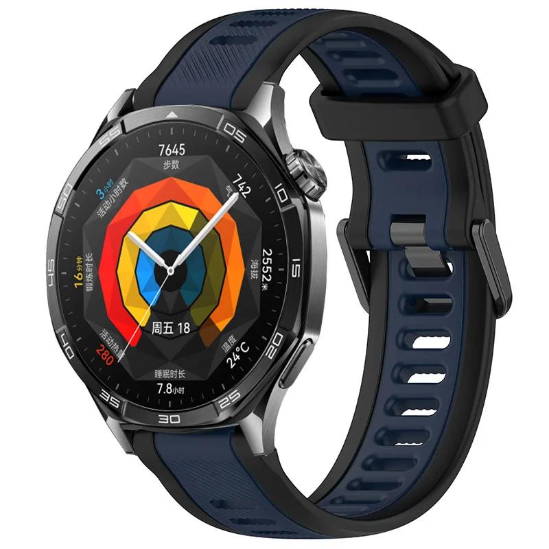 22mm 20mm 18mm Silicone Strap For Huawei Watch GT5/4/3/2 Pro Sports Bracelet Huawei Watch 5 46mm Xiaomi Watch S4 S3 S2 Wristband