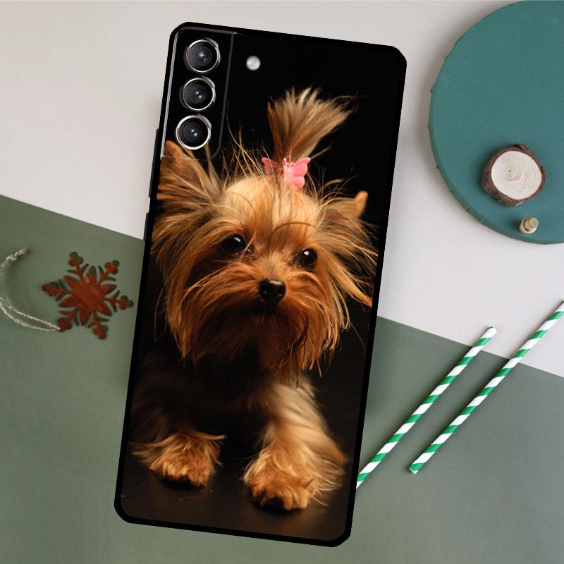 

Yorkie Yorkshire Terrier Case For Samsung Galaxy S20 S21 FE S22 Plus S23 Ultra S8 S9 S10 Plus Note 10 20 Ultra Cover Galaxy S21 Plus