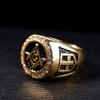 Fashion Jewelry Men Vintage Charm Mason Freemason Masonic Rings Punk Stainless Steel Gold Color Ring For Mens Jewelry