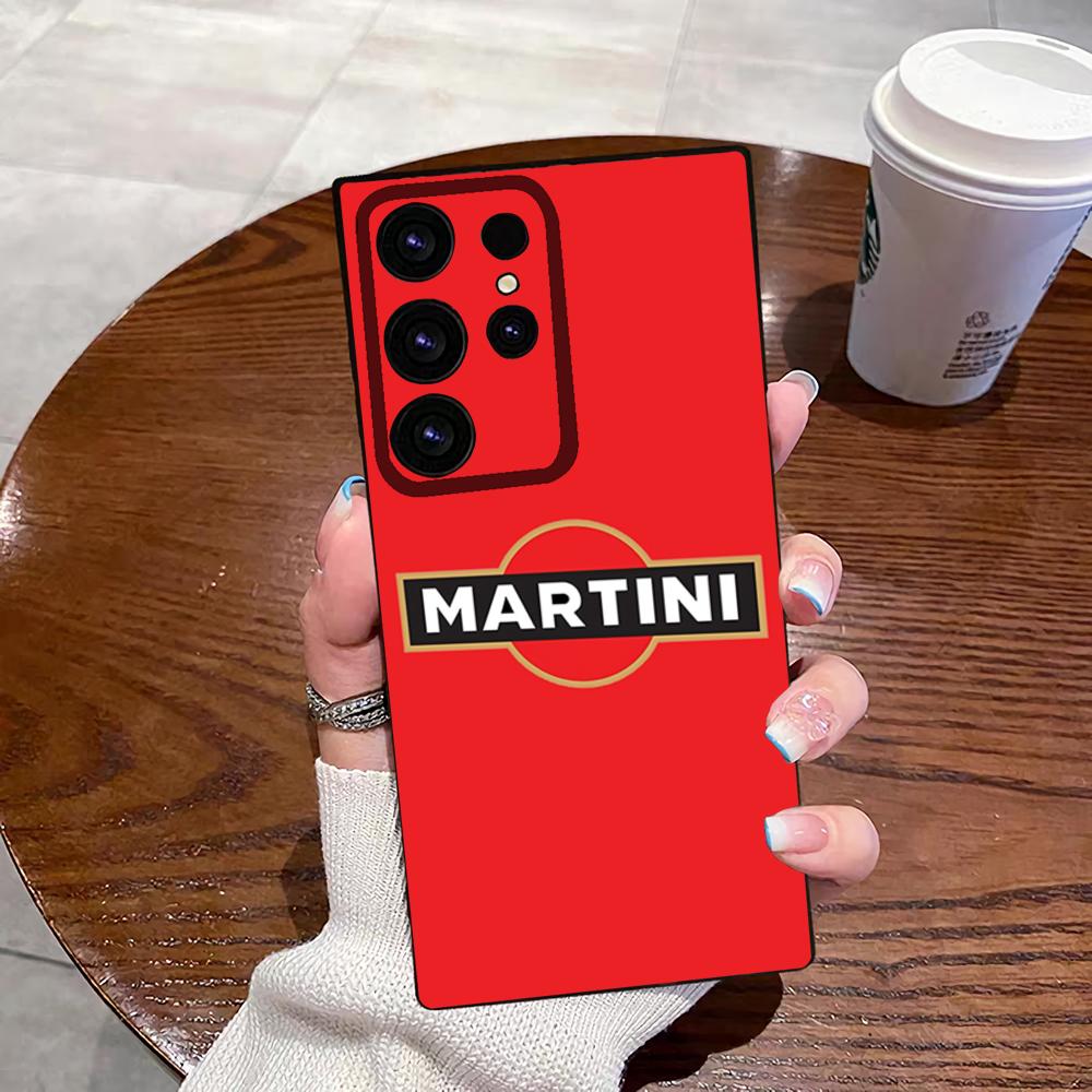 Racing M-Martini-ES Handyhülle für Samsung S25 Edge S24 S23 S22 S21 S20 Ultra Plus Fe Galaxy A54 A53 A34 A25 A16 Silikonhülle