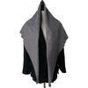 Women Knitted Shawl Wrap Scarf Striped Design Soft Imitation Wool Cashmere Cape Cardigan Shawl Coat Blanket