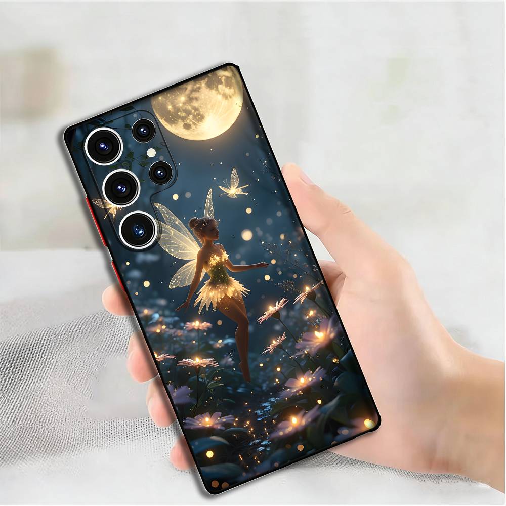 

Glow Fairy Phone Case For Samsung S24,25,23,22,21,20 Plus Ultra 5G Lite Shockproof Cover Samsung S26ULTRA